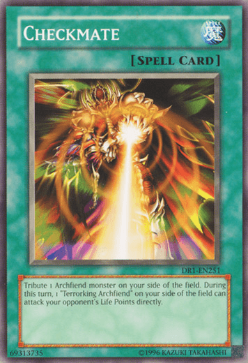 Common, Dark Revelation Volume 1, Normal Spell, Spell, Unlimited Checkmate [DR1-EN251] Common - Trading Card World