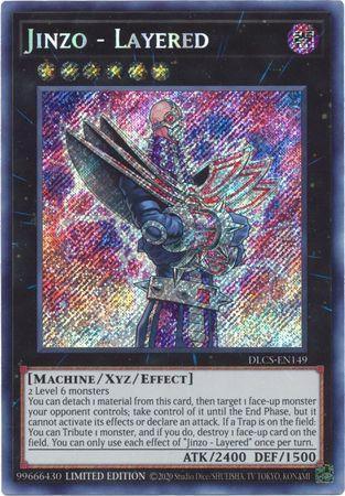 Dark, Dragons of Legend: The Complete Series, Limited, Machine, Secret Rare, Xyz/Effect Monster Jinzo - Layered [DLCS-EN149] Secret Rare - Trading Card World