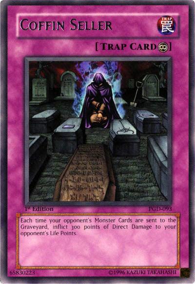 1st Edition, Continuous Trap, Pharaonic Guardian, Rare, Trap, Unlimited Coffin Seller [PGD-093] Rare - Trading Card World