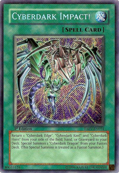 1st Edition, Normal Spell, Secret Rare, Spell, Tactical Evolution, Unlimited Cyberdark Impact! [TAEV-EN054] Secret Rare - Trading Card World