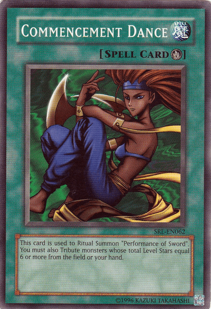 Common, Ritual Spell, Spell, Spell Ruler, Unlimited Commencement Dance [SRL-062] Common - Trading Card World