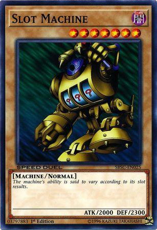 1st Edition, Common, Dark, Machine, Normal Monster, Speed Duel: Scars of Battle Slot Machine [SBSC-EN025] Common - Trading Card World