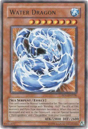 Effect Monster, Elemental Energy, Rare, Sea Serpent, Unlimited, Water Water Dragon (Redemption Replacement) [EEN-EN015K] Rare - Trading Card World
