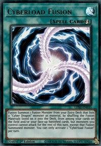 1st Edition, Legendary Duelists: Season 2, Quick-Play Spell, Spell, Ultra Rare Cyberload Fusion [LDS2-EN035] Ultra Rare - Trading Card World