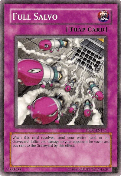 Common, Dark Revelation Volume 4, Normal Trap, Trap, Unlimited Full Salvo [DR04-EN176] Common - Trading Card World