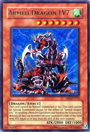 Dark Revelation Volume 3, Dragon, Effect Monster, Ultra Rare, Unlimited, Wind Armed Dragon LV7 [DR3-EN015] Ultra Rare - Trading Card World