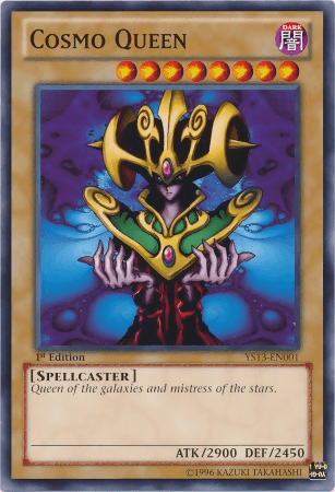 1st Edition, Common, Dark, Normal Monster, Spellcaster, Super Starter: V for Victory Cosmo Queen [YS13-EN001] Common - Trading Card World