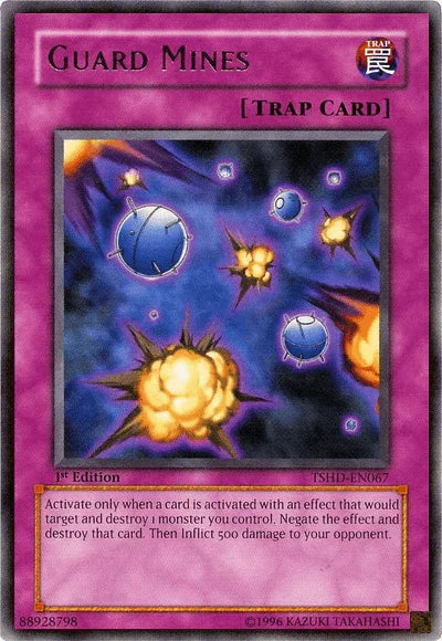 1st Edition, Normal Trap, Rare, The Shining Darkness, Trap, Unlimited Guard Mines [TSHD-EN067] Rare - Trading Card World