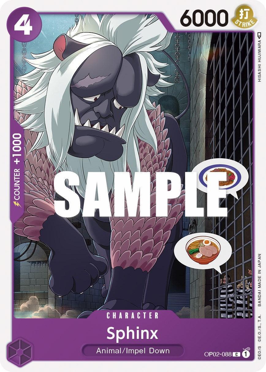 Animal, Character, Common, Impel Down, Paramount War Sphinx [Paramount War] - Trading Card World