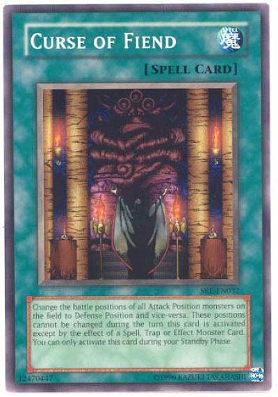Common, Normal Spell, Spell, Spell Ruler, Unlimited Curse of Fiend [SRL-032] Common - Trading Card World