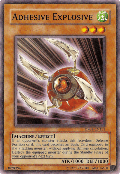 Common, Dark Revelation Volume 4, Effect Monster, Machine, Unlimited, Wind Adhesive Explosive [DR04-EN131] Common - Trading Card World