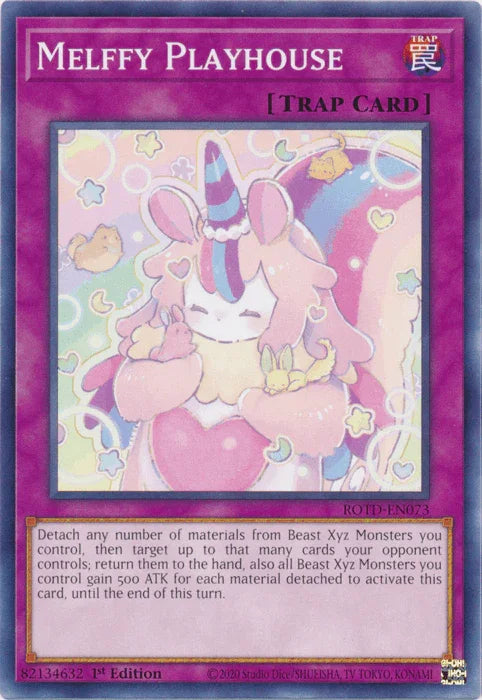 1st Edition, Common, Normal Trap, Rise of the Duelist, Trap Melffy Playhouse [ROTD-EN073] Common - Trading Card World