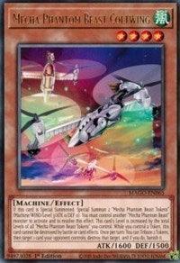 1st Edition, Effect Monster, Machine, Maximum Gold, Rare, Wind Mecha Phantom Beast Coltwing [MAGO-EN065] Rare - Trading Card World