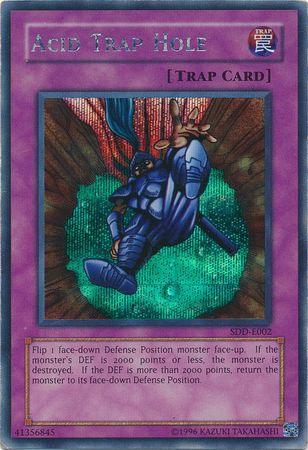 Normal Trap, Prismatic Secret Rare, Stairway to the Destined Duel, Trap, Unlimited Acid Trap Hole [SSD-E002] Prismatic Secret Rare - Trading Card World