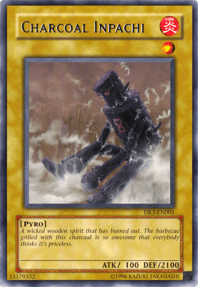 Dark Revelation Volume 3, Fire, Normal Monster, Pyro, Rare, Unlimited Charcoal Inpachi [DR3-EN001] Rare - Trading Card World