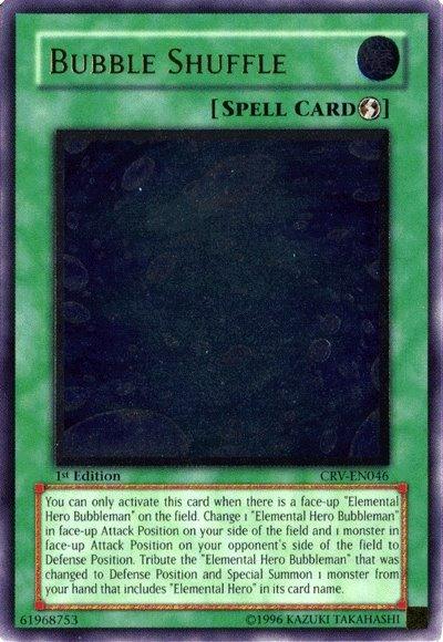 1st Edition, Cybernetic Revolution, Quick Play Spell, Spell, Ultimate Rare, Unlimited Bubble Shuffle [CRV-EN046] Ultimate Rare - Trading Card World