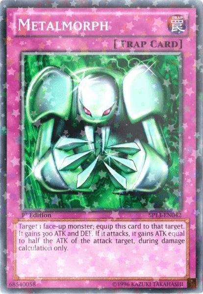 1st Edition, Normal Trap, Star Pack 2013, Starfoil Rare, Trap, Unlimited Metalmorph [SP13-EN042] Starfoil Rare - Trading Card World