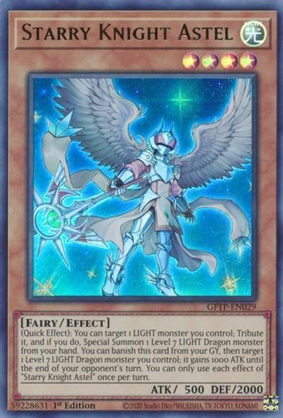 1st Edition, Effect Monster, Fairy, Ghosts from the Past, Light, Ultra Rare Starry Knight Astel [GFTP-EN029] Ultra Rare - Trading Card World