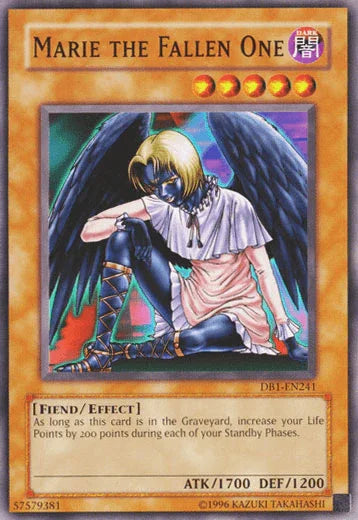 Common, Dark, Dark Beginning 1, Effect Monster, Fiend, Unlimited Marie the Fallen One [DB1-EN241] Common - Trading Card World