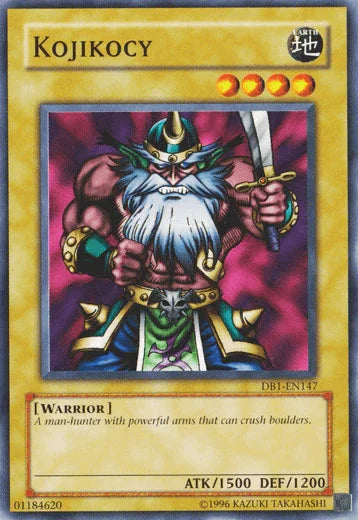 Common, Dark Beginning 1, Earth, Normal Monster, Unlimited, Warrior Kojikocy [DB1-EN147] Common - Trading Card World
