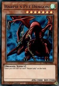 1st Edition, Dragon, Effect Monster, Legendary Duelists: Season 2, Ultra Rare, Wind Harpie's Pet Dragon [LDS2-EN066] Ultra Rare - Trading Card World