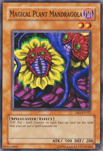 Common, Dark, Dark Revelation Volume 1, Effect Monster, Spellcaster, Unlimited Magical Plant Mandragola [DR1-EN127] Common - Trading Card World