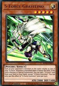 1st Edition, Blazing Vortex, Effect Monster, Light, Psychic, Ultra Rare S-Force Gravitino [BLVO-EN014] Ultra Rare - Trading Card World