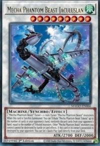 1st Edition, Machine, Maximum Gold, Rare, Synchro/Effect Monster, Wind Mecha Phantom Beast Jaculuslan [MAGO-EN066] Rare - Trading Card World