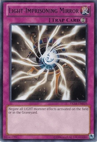 Continuous Trap, Duelist League Promo, Rare, Trap, Unlimited Light-Imprisoning Mirror (Purple) [DL14-EN019] Rare - Trading Card World