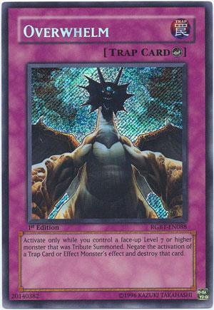 1st Edition, Counter Trap, Raging Battle, Secret Rare, Trap, Unlimited Overwhelm [RGBT-EN088] Secret Rare - Trading Card World