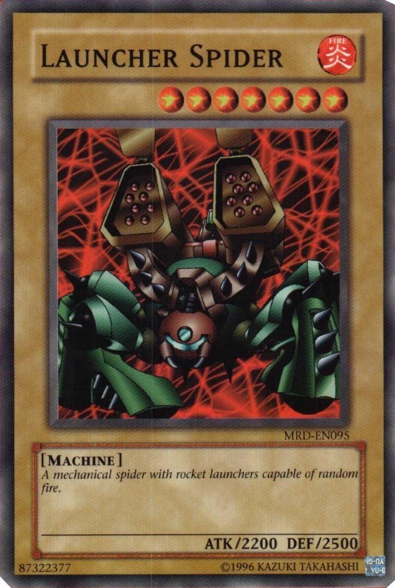 Common, Fire, Machine, Metal Raiders, Normal Monster, Unlimited Launcher Spider [MRD-EN095] Common - Trading Card World
