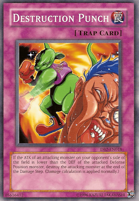 Common, Dark Beginning 2, Normal Trap, Trap, Unlimited Destruction Punch [DB2-EN018] Common - Trading Card World