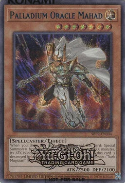 Effect Monster, Light, Limited, Remote Duel Promos, Secret Rare, Spellcaster Palladium Oracle Mahad [SBPR-EN004] Secret Rare - Trading Card World