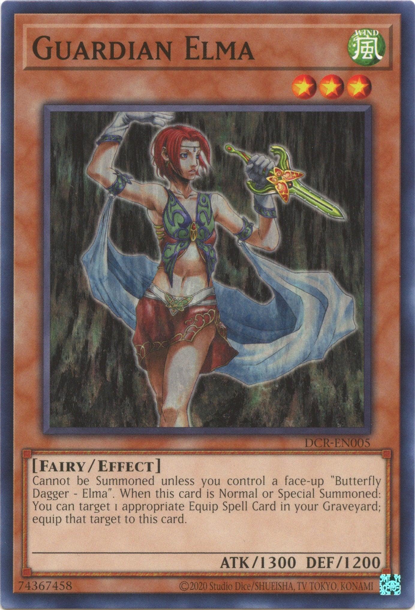 Common, Dark Crisis (25th Anniversary Edition), Effect Monster, Fairy, Unlimited, Wind Guardian Elma (25th Anniversary) [DCR-EN005] Common - Trading Card World