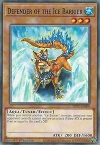 1st Edition, Aqua, Common, Structure Deck: Freezing Chains, Tuner/Effect Monster, Water Defender of the Ice Barrier [SDFC-EN009] Common - Trading Card World