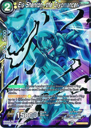 Eis Shenron, the Cryomancer (BT11-112) [Vermilion Bloodline]