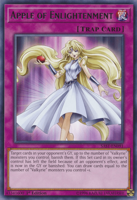 1st Edition, Normal Trap, Rare, Savage Strike, Trap, Unlimited Apple of Enlightenment [SAST-EN091] Rare - Trading Card World