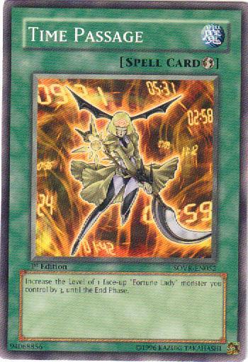 1st Edition, Common, Quick Play Spell, Spell, Stardust Overdrive, Unlimited Time Passage [SOVR-EN052] Common - Trading Card World