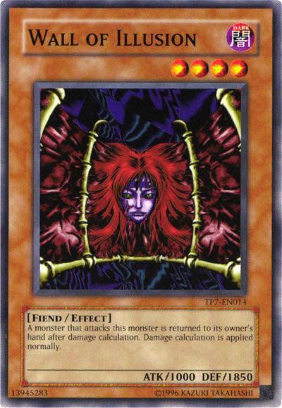 Common, Dark, Effect Monster, Fiend, Tournament Pack 7, Unlimited Wall of Illusion [TP7-EN014] Common - Trading Card World
