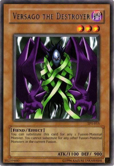 Dark, Effect Monster, Fiend, Rare, Tournament Pack 1, Unlimited Versago the Destroyer [TP1-015] Rare - Trading Card World