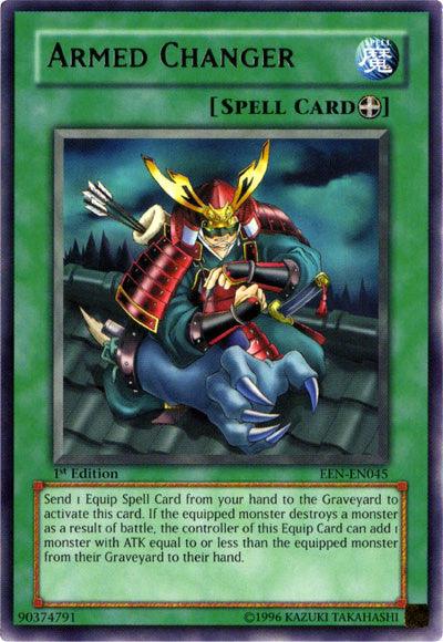 1st Edition, Elemental Energy, Equip Spell, Rare, Spell, Unlimited Armed Changer [EEN-EN045] Rare - Trading Card World