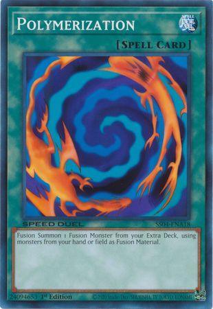1st Edition, Common, Normal Spell, Speed Duel: Match of the Millennium, Spell Polymerization [SS04-ENA18] Common - Trading Card World