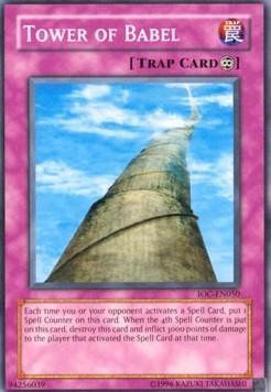 Common, Continuous Trap, Invasion of Chaos, Trap, Unlimited Tower of Babel [IOC-EN050] Common - Trading Card World