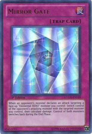 1st Edition, Legendary Collection 2, Normal Trap, Trap, Ultra Rare, Unlimited Mirror Gate [LCGX-EN119] Ultra Rare - Trading Card World