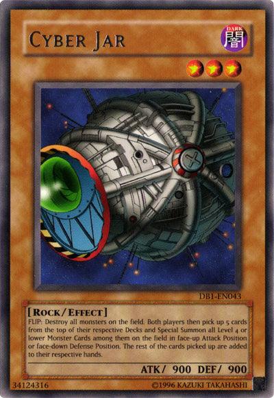 Dark, Dark Beginning 1, Effect Monster, Rare, Rock, Unlimited Cyber Jar [DB1-EN043] Rare - Trading Card World
