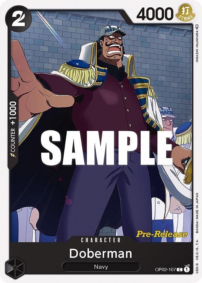 Character, Common, Navy, Paramount War, Paramount War Pre-Release Cards Doberman [Paramount War Pre-Release Cards] - Trading Card World
