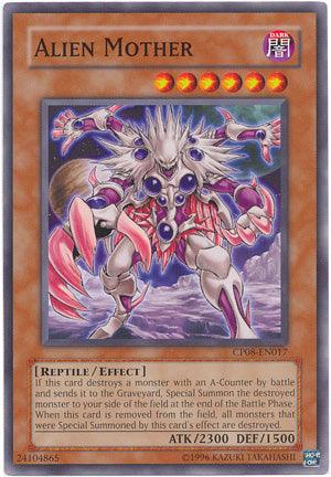 Champion Pack 8, Common, Dark, Effect Monster, Reptile, Unlimited Alien Mother [CP08-EN017] Common - Trading Card World