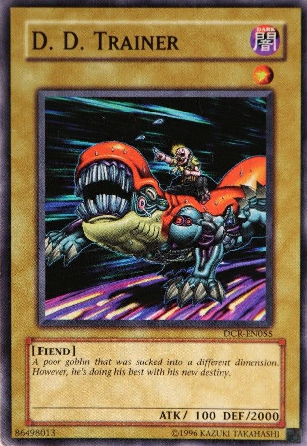 Common, Dark, Dark Crisis, Fiend, Normal Monster, Unlimited D.D. Trainer [DCR-EN055] Common - Trading Card World