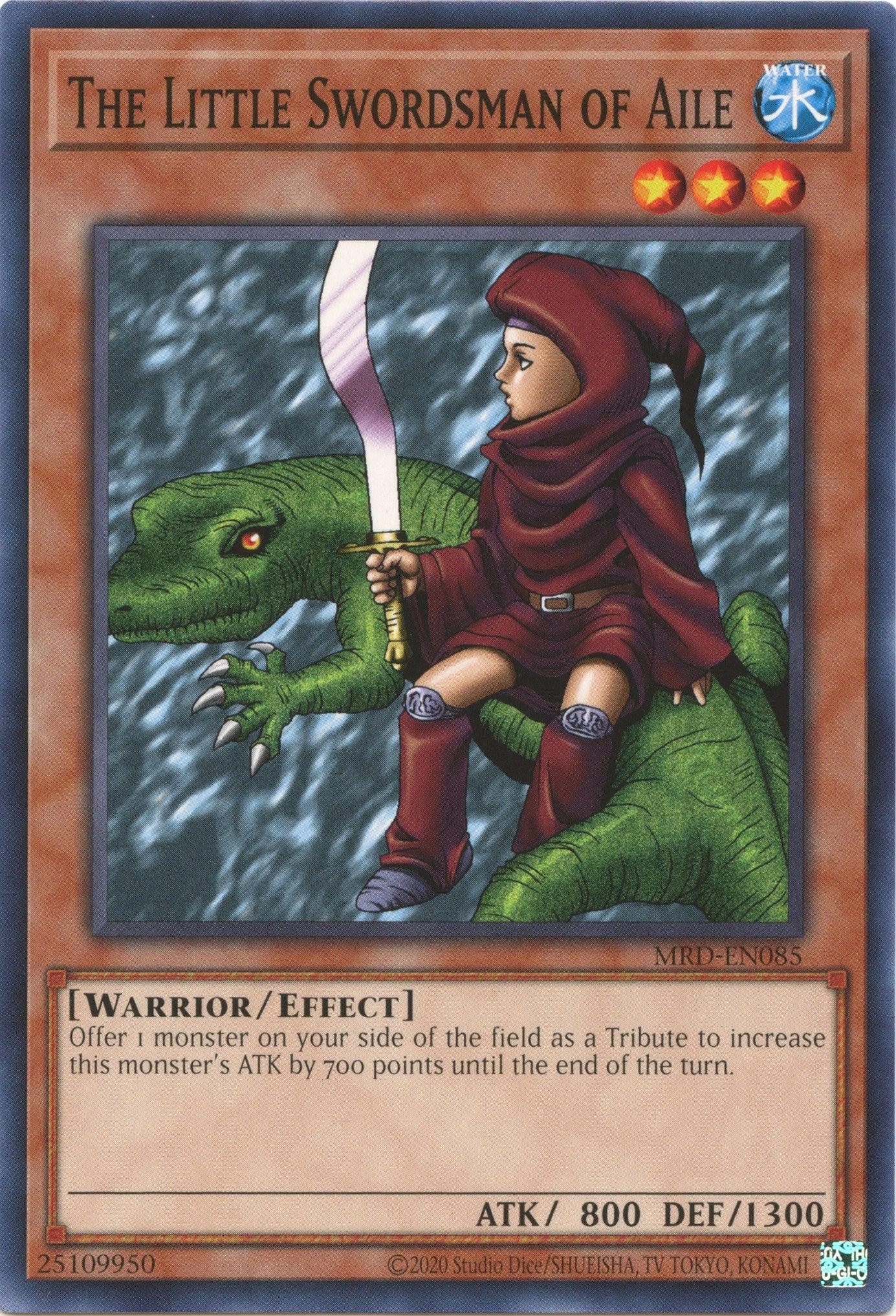 Common, Effect Monster, Metal Raiders (25th Anniversary Edition), Unlimited, Warrior, Water The Little Swordsman of Aile (25th Anniversary) [MRD-EN085] Common - Trading Card World