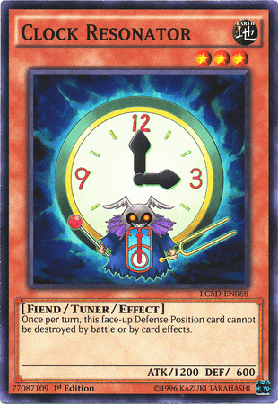 1st Edition, Common, Earth, Fiend, Legendary Collection 5D's, Tuner/Effect Monster Clock Resonator [LC5D-EN068] Common - Trading Card World